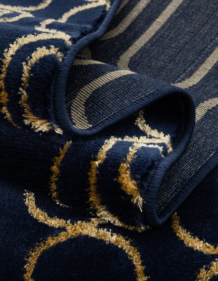 Detail image of  2' x 6' Vogue Geo Runner Rug