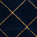 Rug Navy Blue and Gold Swatch link