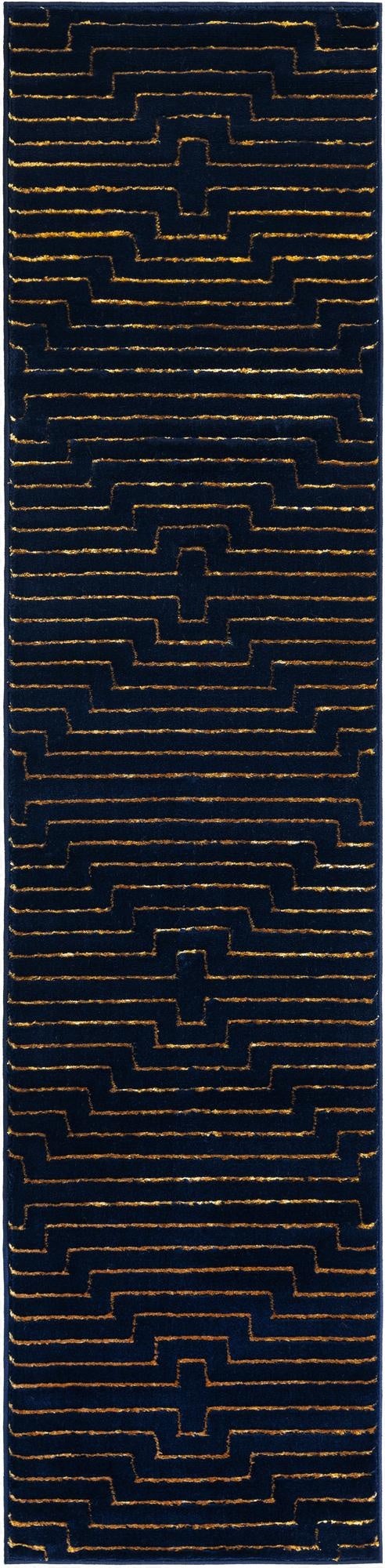  2' x 8' Vogue Geo Runner Rug