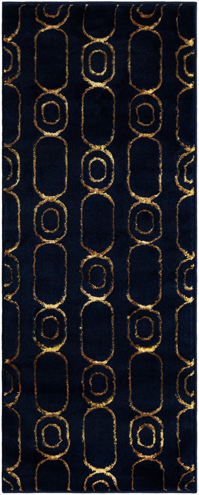  2' x 5' Vogue Geo Runner Rug