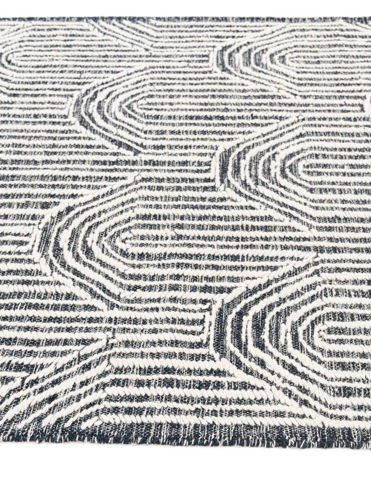 Detail image of  4' 1 x 6' 2  Hand Woven  Rug