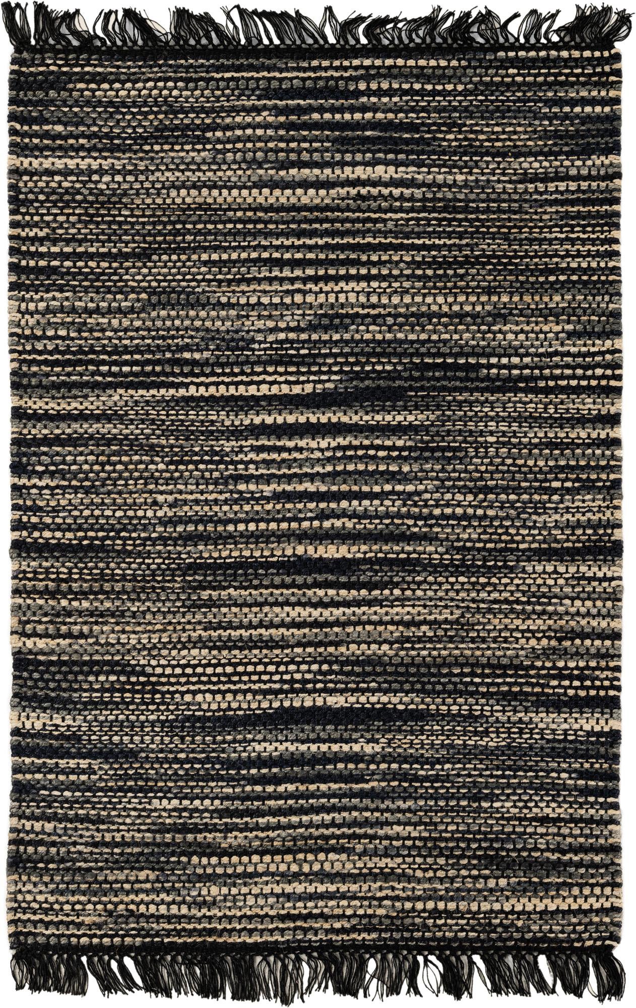 Rug Navy Blue and Ivory Swatch link