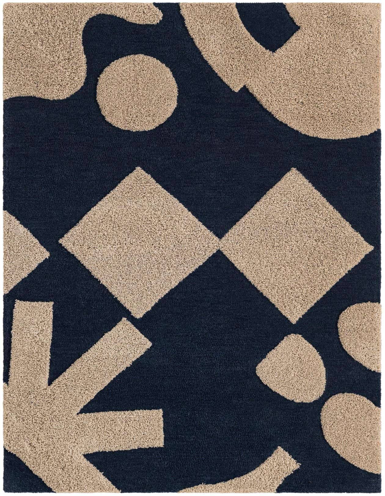 Primary image  3' 3 x 5' 3 Handtufted Wool Rug