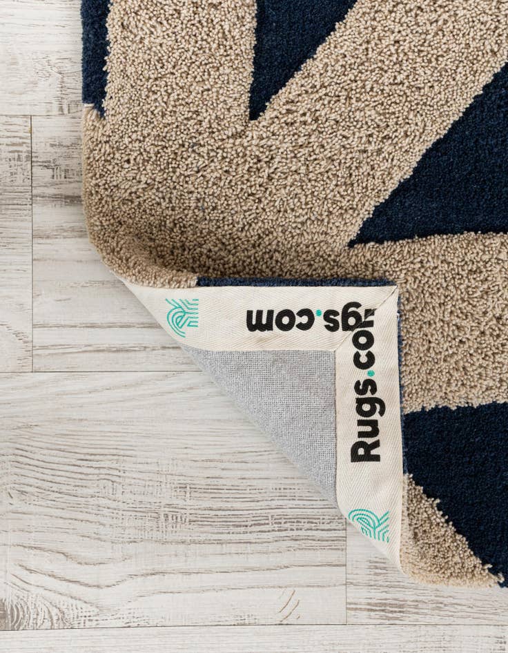 Detail image of  2' x 3' 1 Handtufted Wool Rug