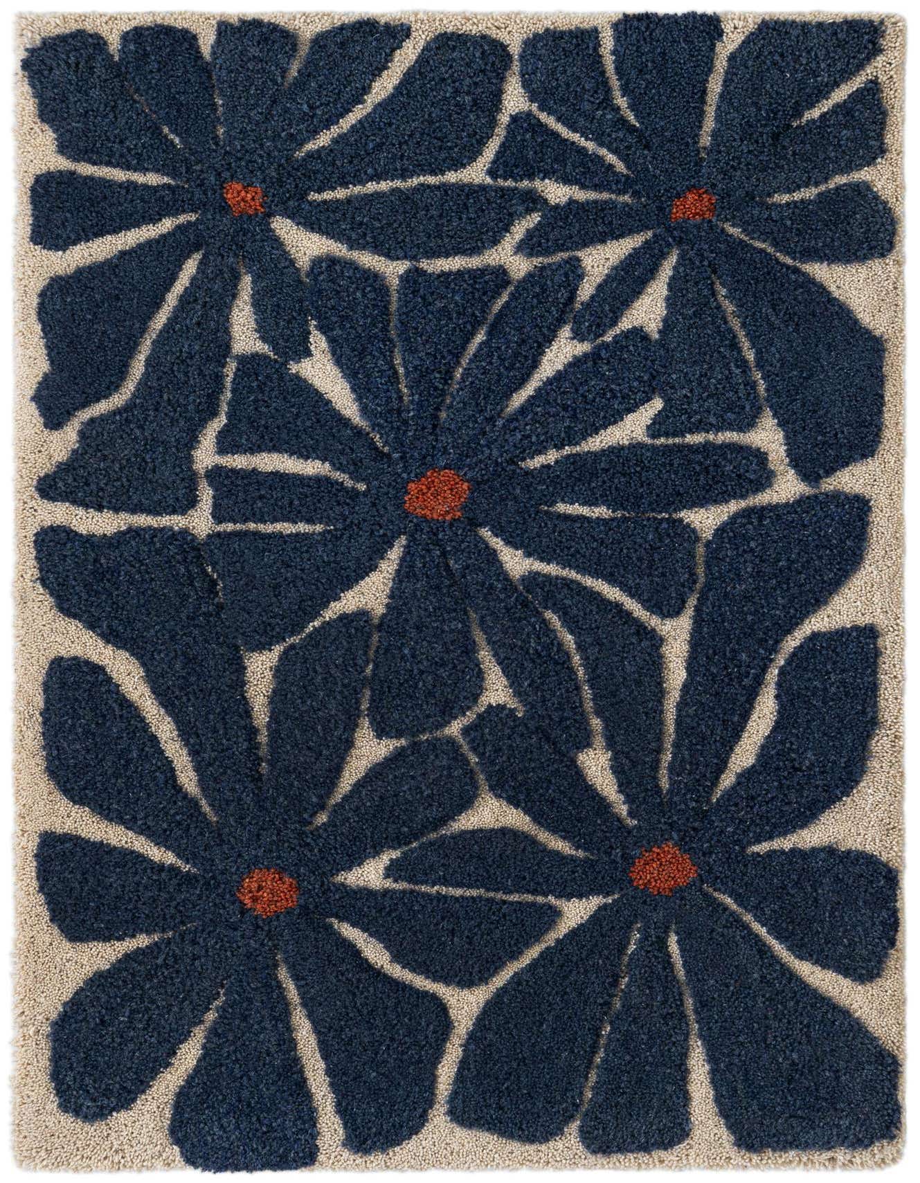 Primary image  3' 3 x 5' 3 Handtufted Wool Rug