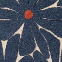 Rug Navy Blue and Ivory Swatch link