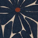 Rug Navy Blue and Ivory Swatch link