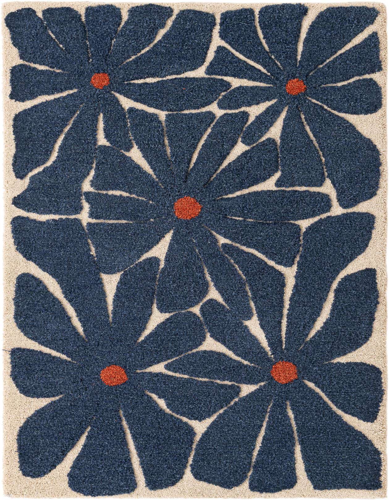 Primary image  7' 1 x 10' Handtufted Wool Rug