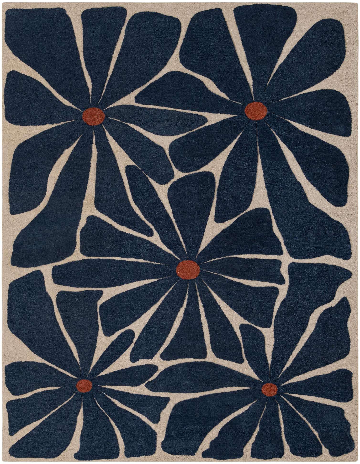 Primary image  9' x 12' Handtufted Wool Rug