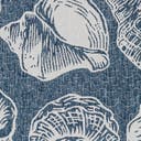 Rug Navy Blue and Ivory Swatch link