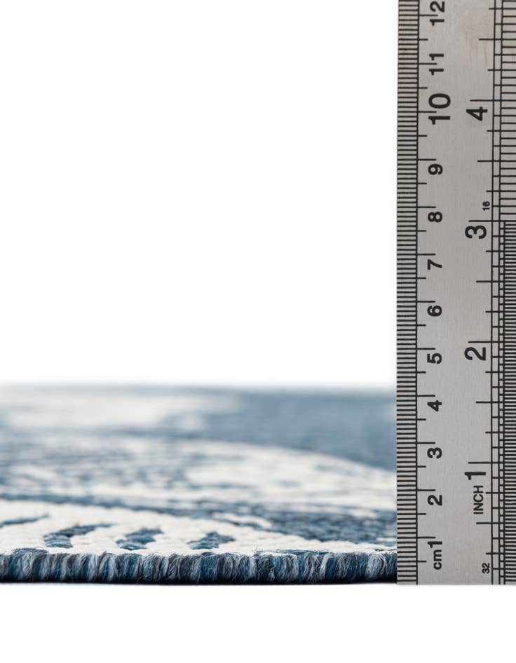 Detail image of  4' x 6'  Washable Coastal Indoor / Outdoor Rug