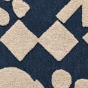 Rug Navy Blue and Ivory Swatch link