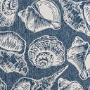 Rug Navy Blue and Ivory Swatch link