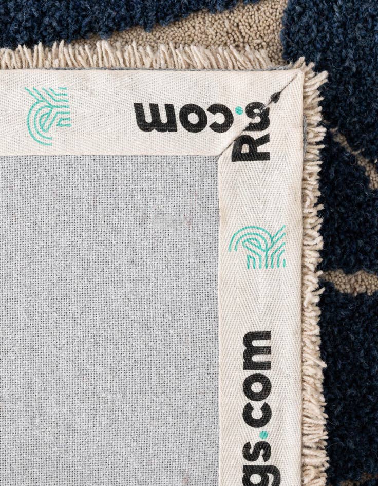 Detail image of  2' x 8' Handtufted Wool Runner Rug