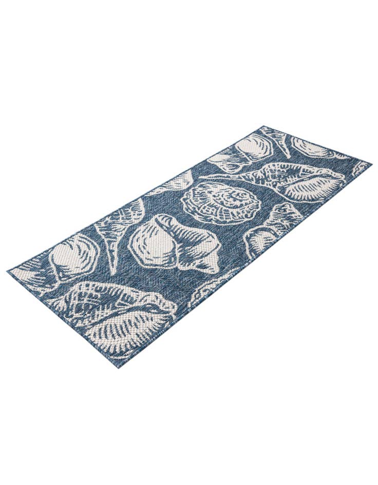 Detail image of  2' x 5' 3  Washable Coastal Indoor / Outdoor Runner Rug