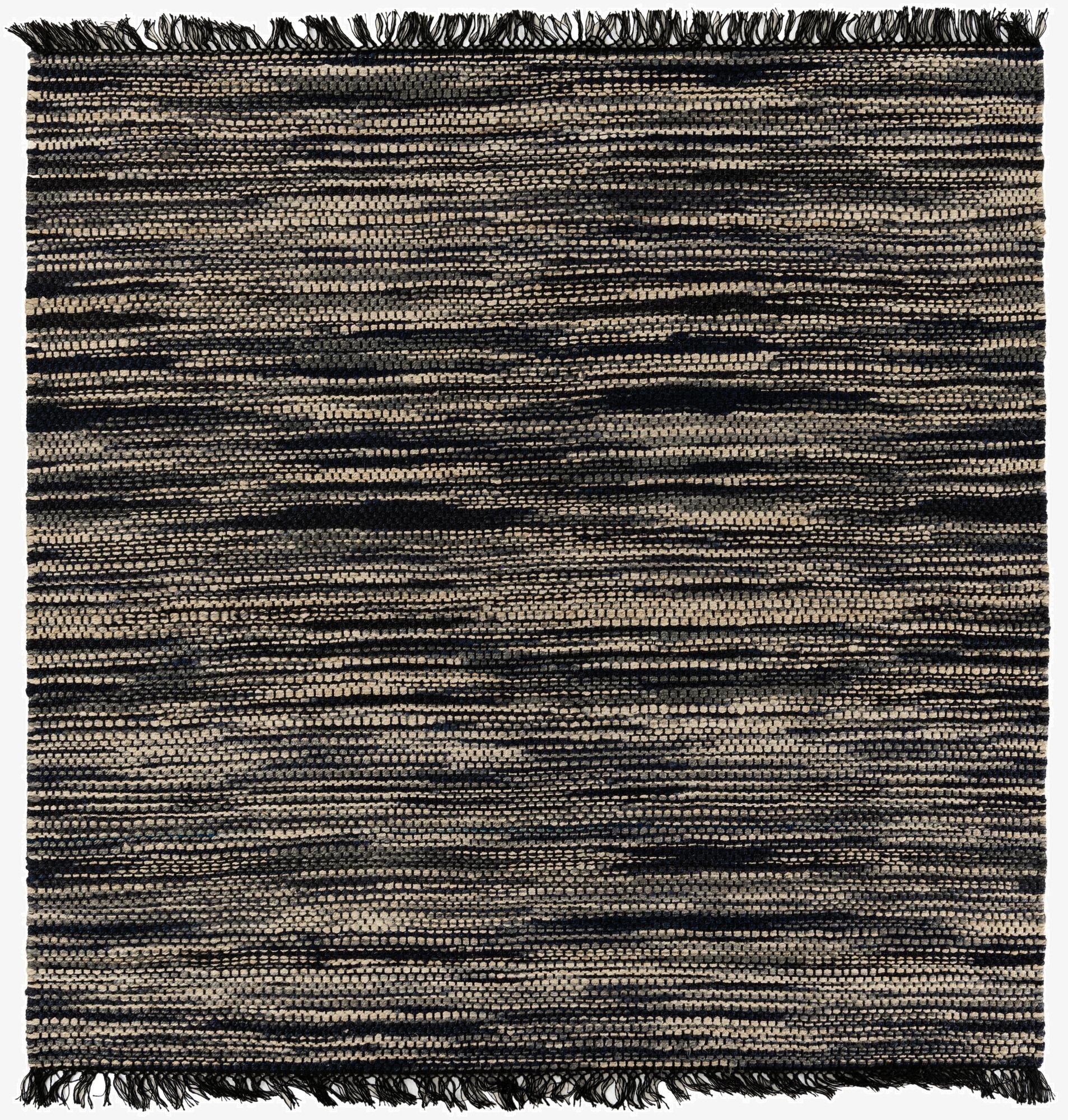  7' 10 x 7' 10  Hand Woven Chunky Jute Square Rug