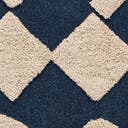 Rug Navy Blue and Ivory Swatch link