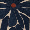 Rug Navy Blue and Ivory Swatch link