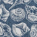 Rug Navy Blue and Ivory Swatch link