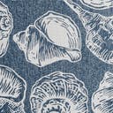 Rug Navy Blue and Ivory Swatch link