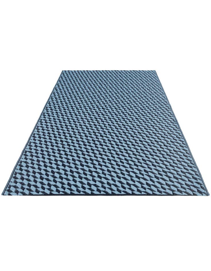 Detail image of  4' x 6'  Washable Modern Indoor / Outdoor Rug