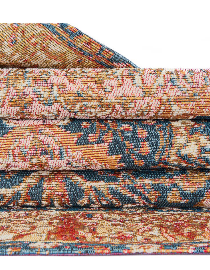 Detail image of  2' x 6'  Washable Traditional Indoor / Outdoor Runner Rug