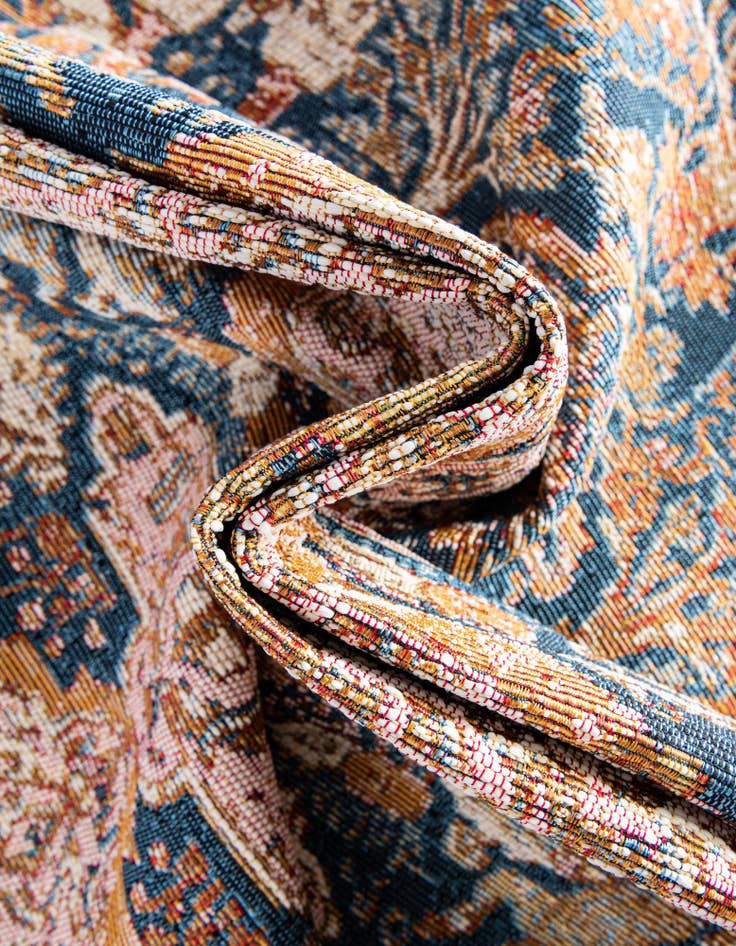 Detail image of  2' 7 x 12'  Washable Traditional Indoor / Outdoor Runner Rug