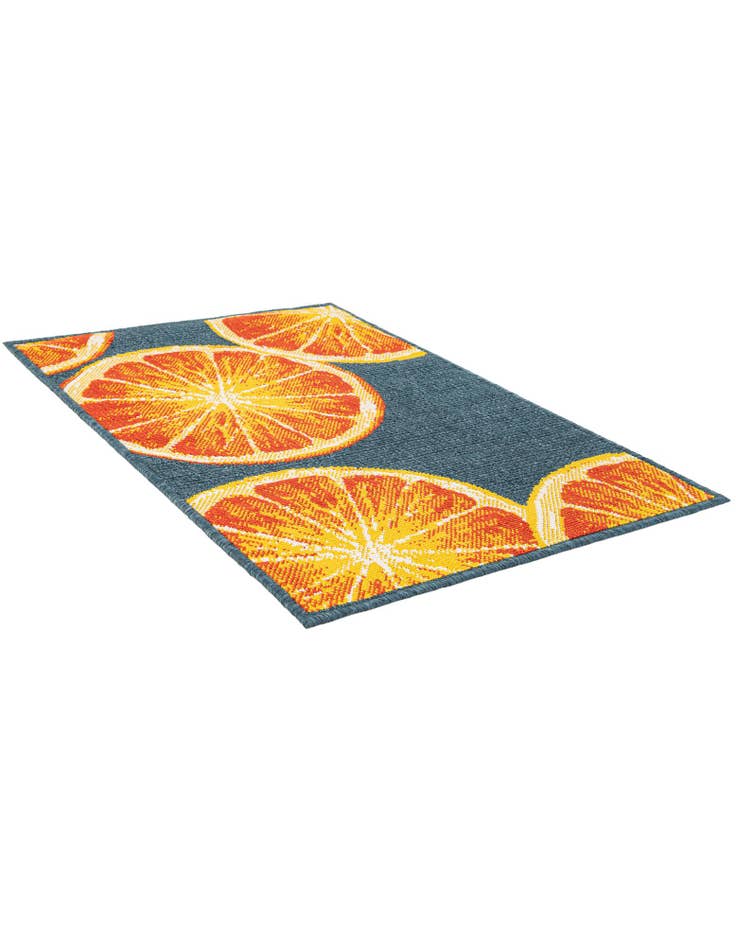 Detail image of  2' x 3'  Washable Modern Indoor / Outdoor Rug