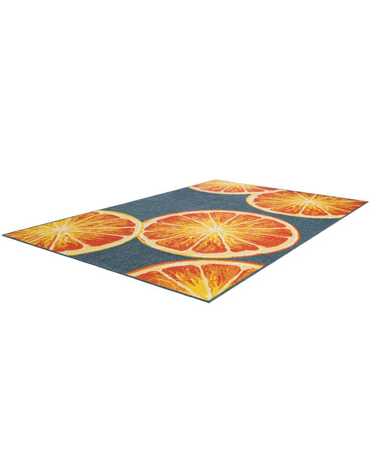 Detail image of  6' x 9'  Washable Modern Indoor / Outdoor Rug
