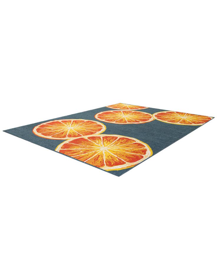 Detail image of  9' x 12'  Washable Modern Indoor / Outdoor Rug