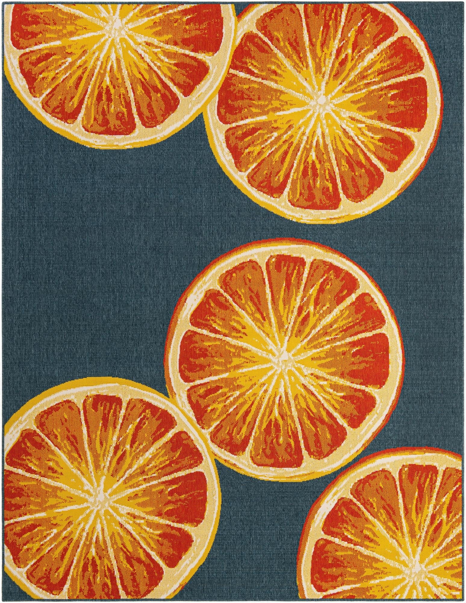  7' 10 x 10'  Washable Modern Indoor / Outdoor Rug