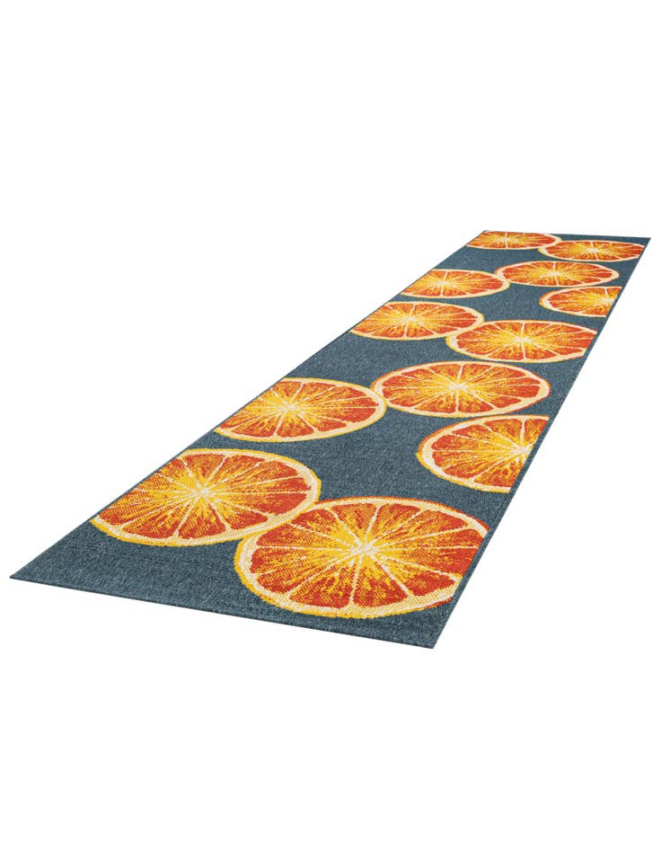 Detail image of  2' 7 x 12'  Washable Modern Indoor / Outdoor Runner Rug