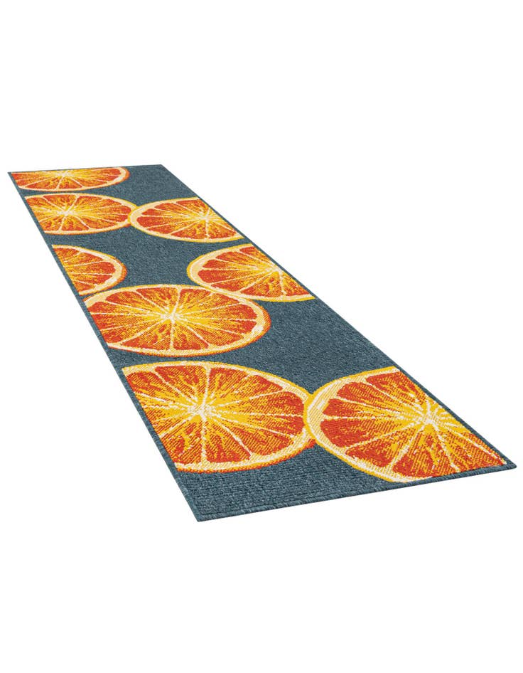 Detail image of  2' x 8'  Washable Modern Indoor / Outdoor Runner Rug