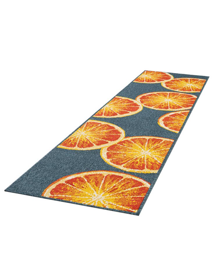 Detail image of  2' x 8'  Washable Modern Indoor / Outdoor Runner Rug