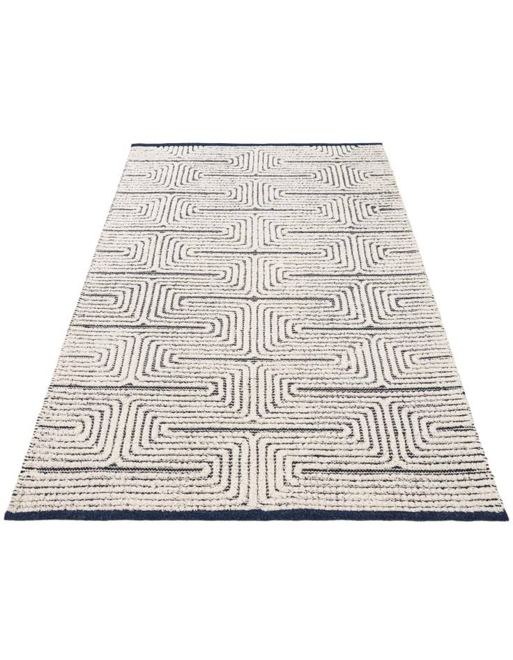 Detail image of  4' 1 x 6' 1  Hand Woven  Rug