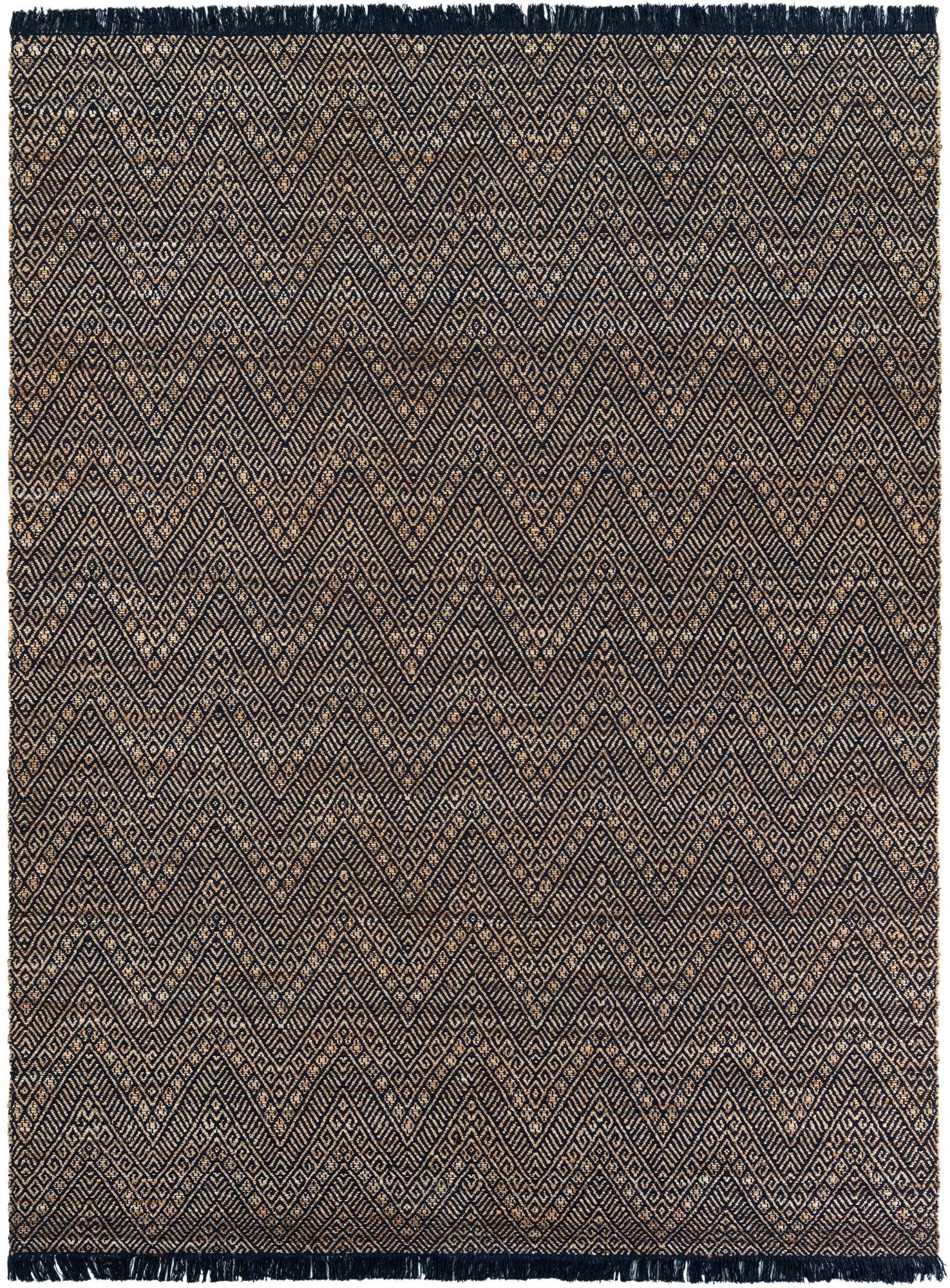 Rug Navy Blue and White Swatch link