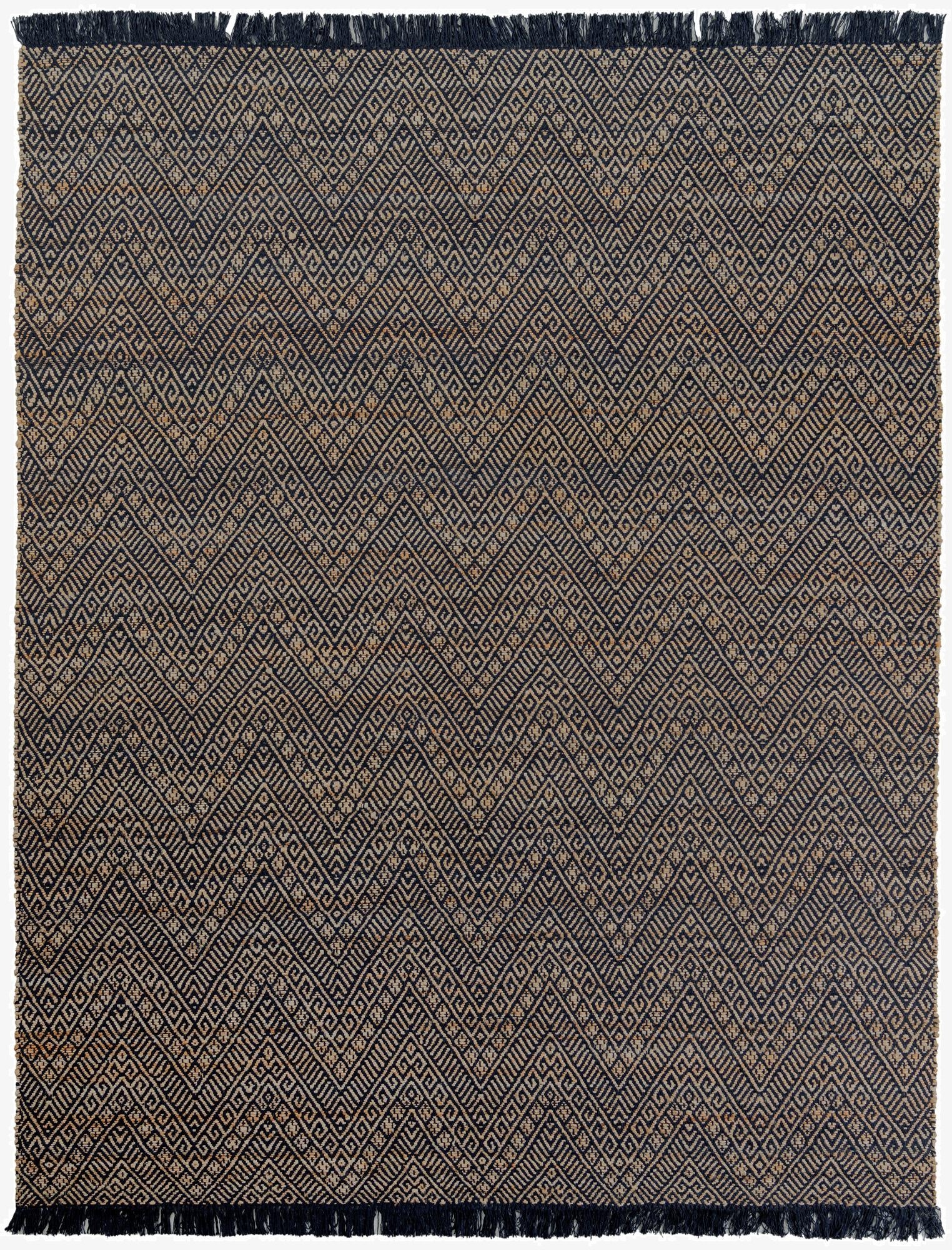  7' 10 x 10'  Hand Braided Jute Rug