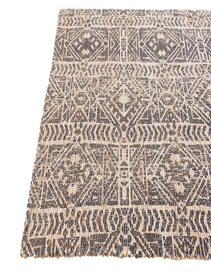 Detail image of  4' x 6' Chenille Jute Rug