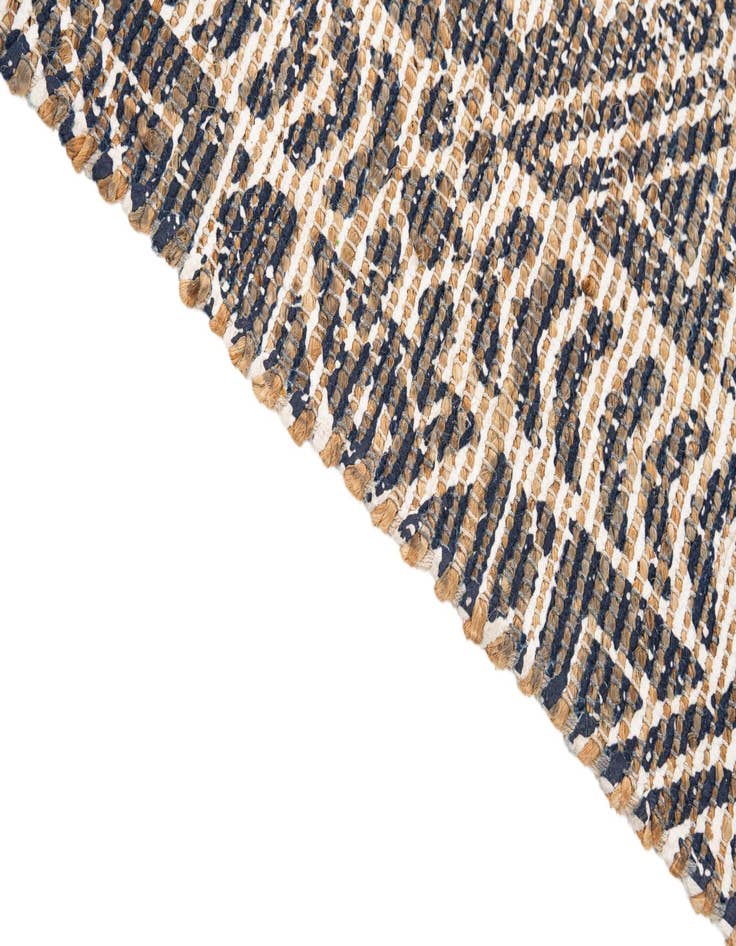 Detail image of  4' x 6' Chenille Jute Rug