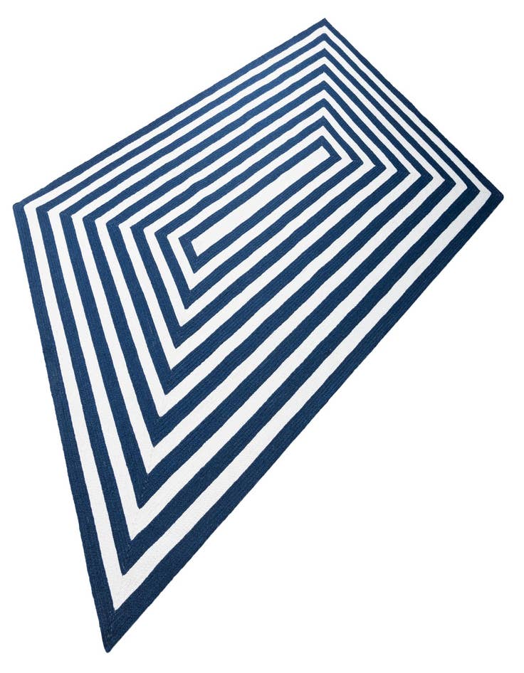 Detail image of  5' 3 x 8'  Hand Woven Eco Verse   Washable Indoor / Outdoor Rug