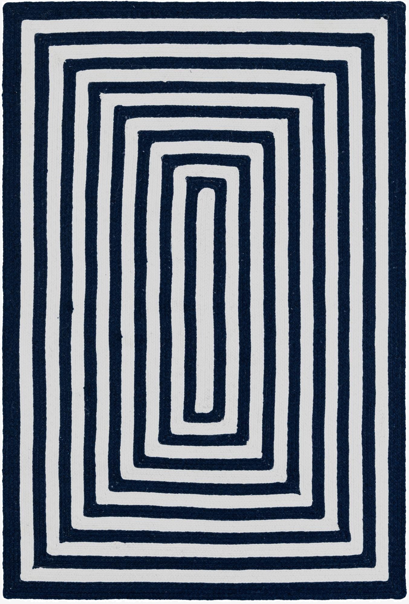  4' 1 x 6' 1  Hand Woven Eco Verse   Washable Indoor / Outdoor Rug