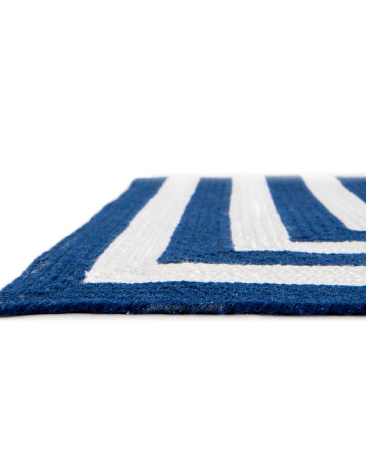 Detail image of  2' x 4' 1  Hand Woven Eco Verse   Washable Indoor / Outdoor Runner Rug