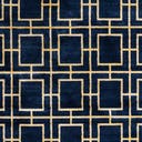 Rug Navy Blue Gold Swatch link