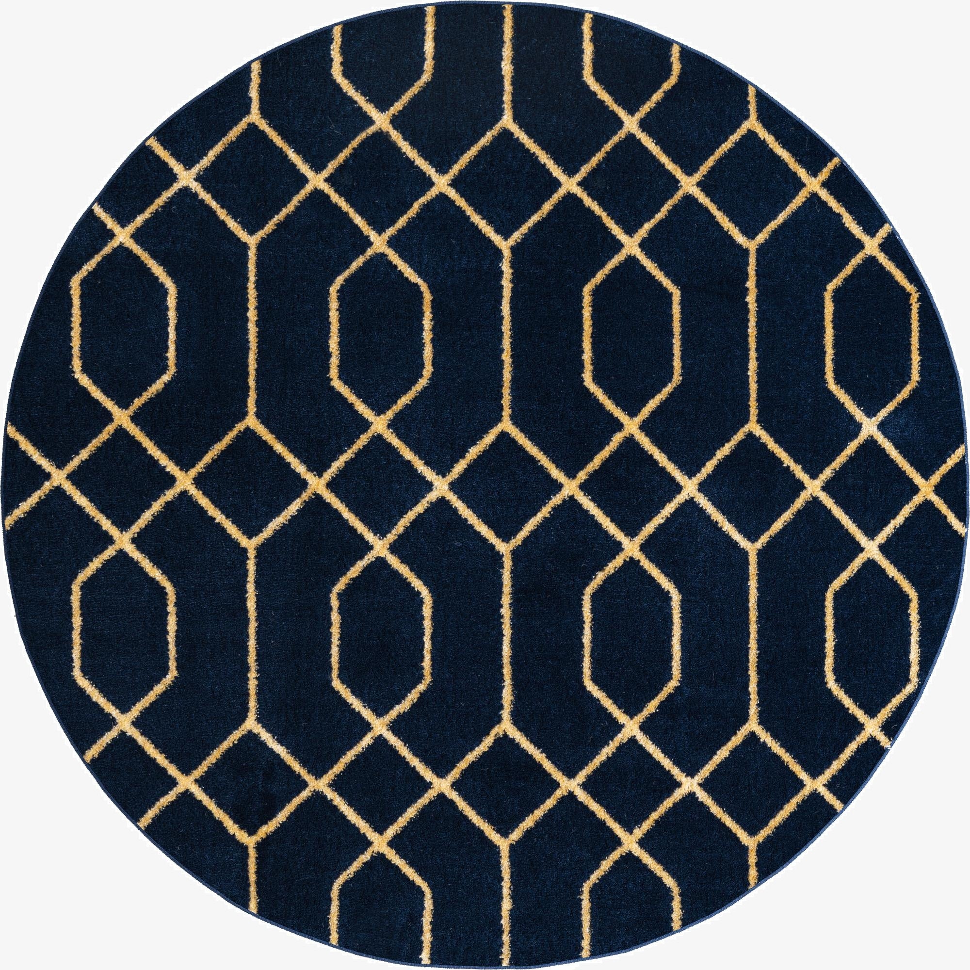  3' x 3'  Marilyn Monroe&trade; Glam Trellis Round Rug