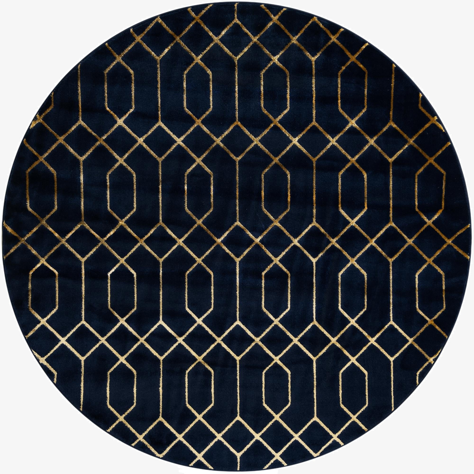  7' 10 x 7' 10  Marilyn Monroe&trade; Glam Trellis Round Rug