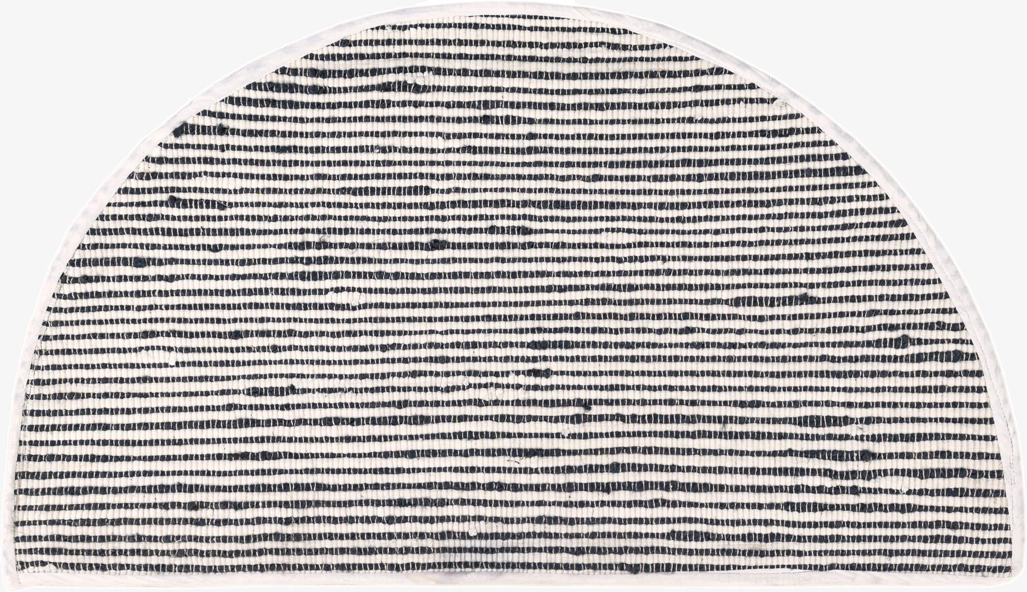  2' 2 x 3' 7  Hand Woven Chindi Jute Hearth Rug