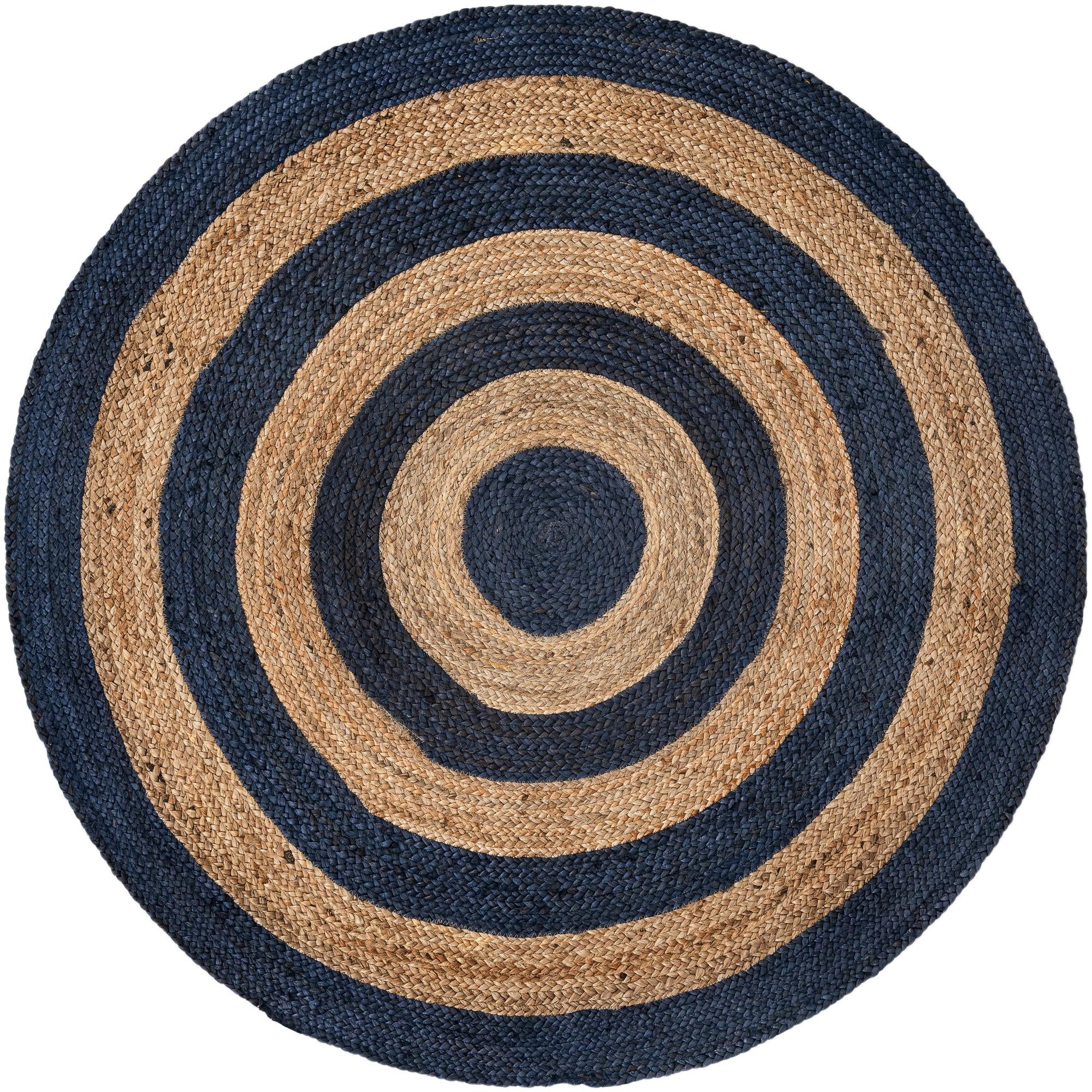 Rug Navy Blue Natural Swatch link