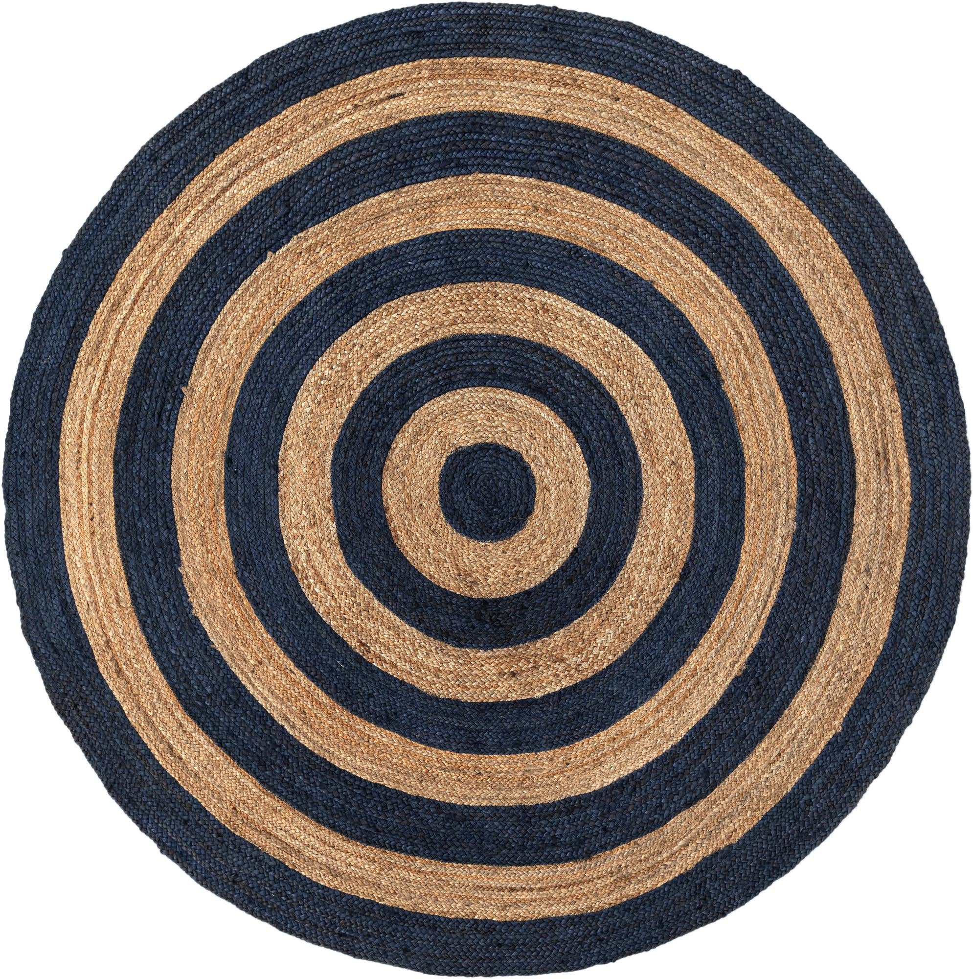 Rug Navy Blue Natural Swatch link