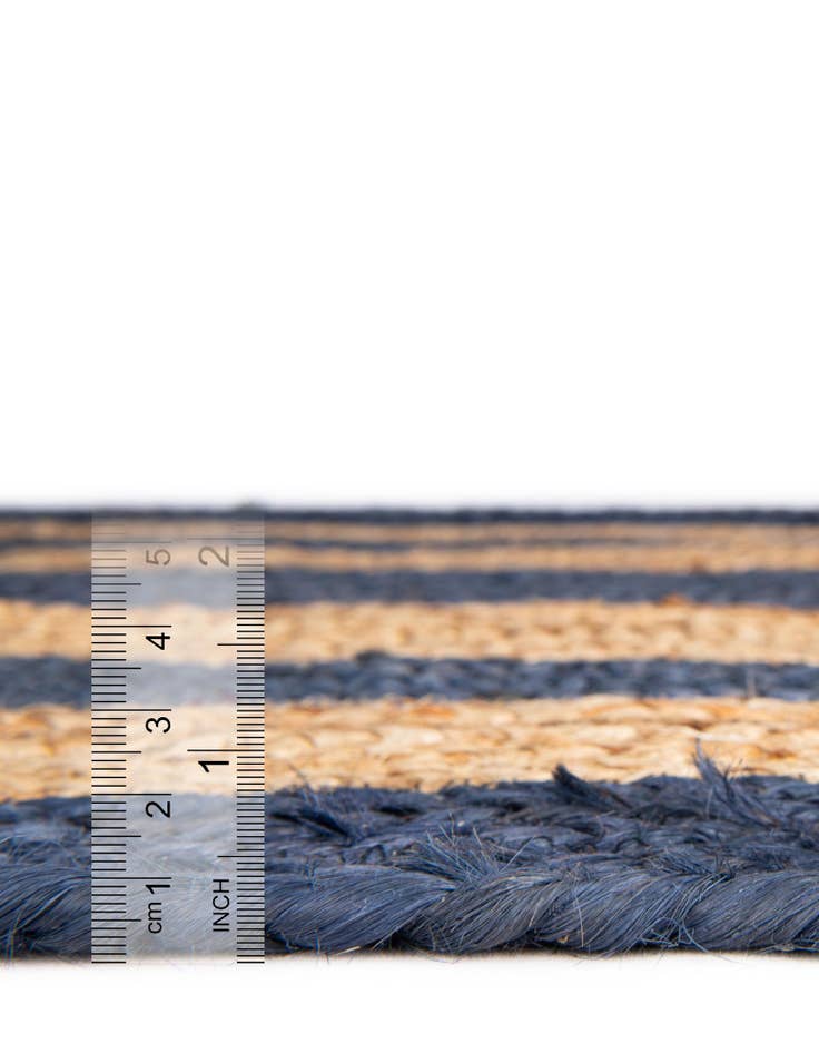 Detail image of  10' x 10'  Hand Braided Jute Square Rug