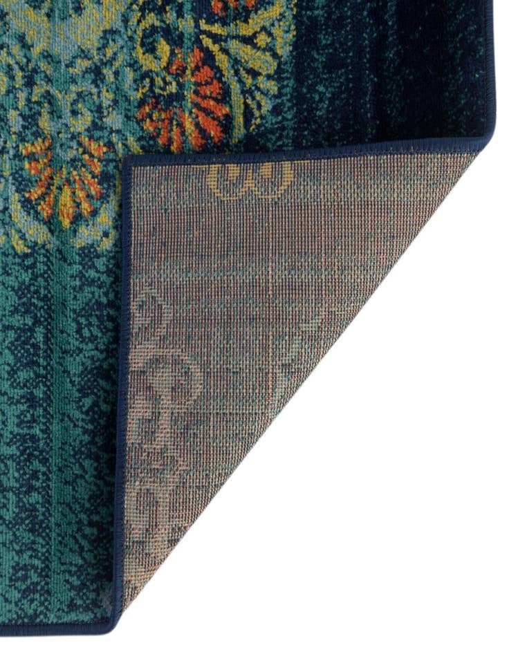 Detail image of 5' 3 x 5' 3 Azalea Octagon Rug